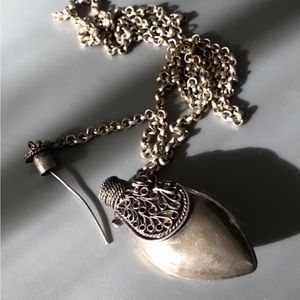 Rare Antique Perfume Holder/Flask Necklace